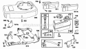Blower Hsg Fuel Tank Group Diagram and Parts List for 104772-0122-99  Briggs and Stratton Engine